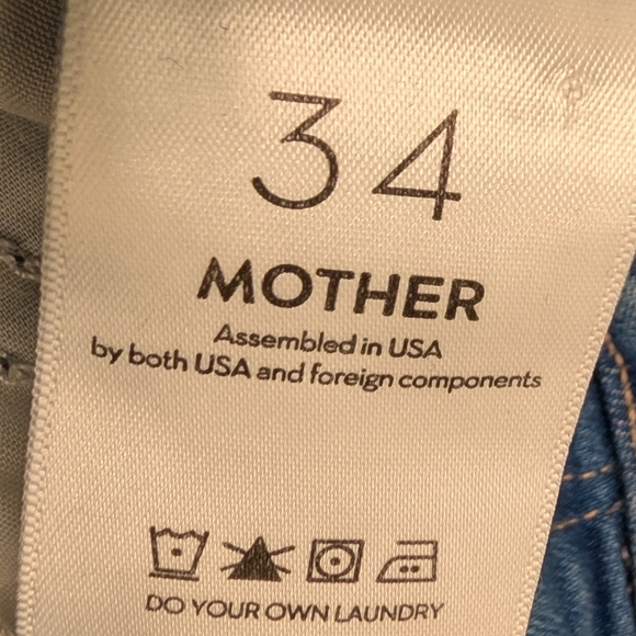 34 Mother Weekender Layover Mid Rise Flare 1585 1008 Ret $248 - Picture 13 of 16